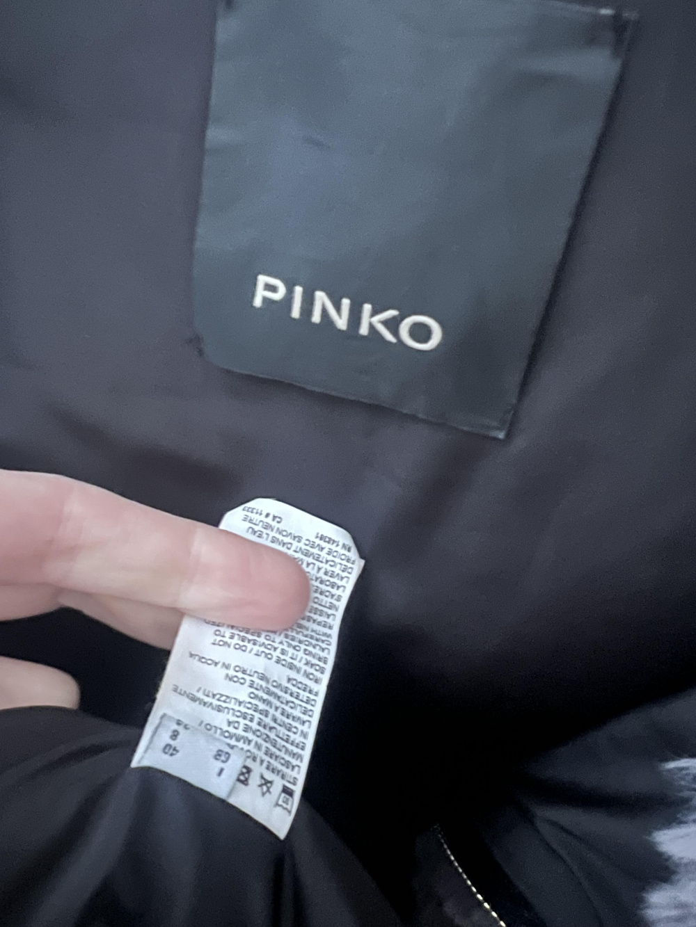 Шуба Pinko размер 46
