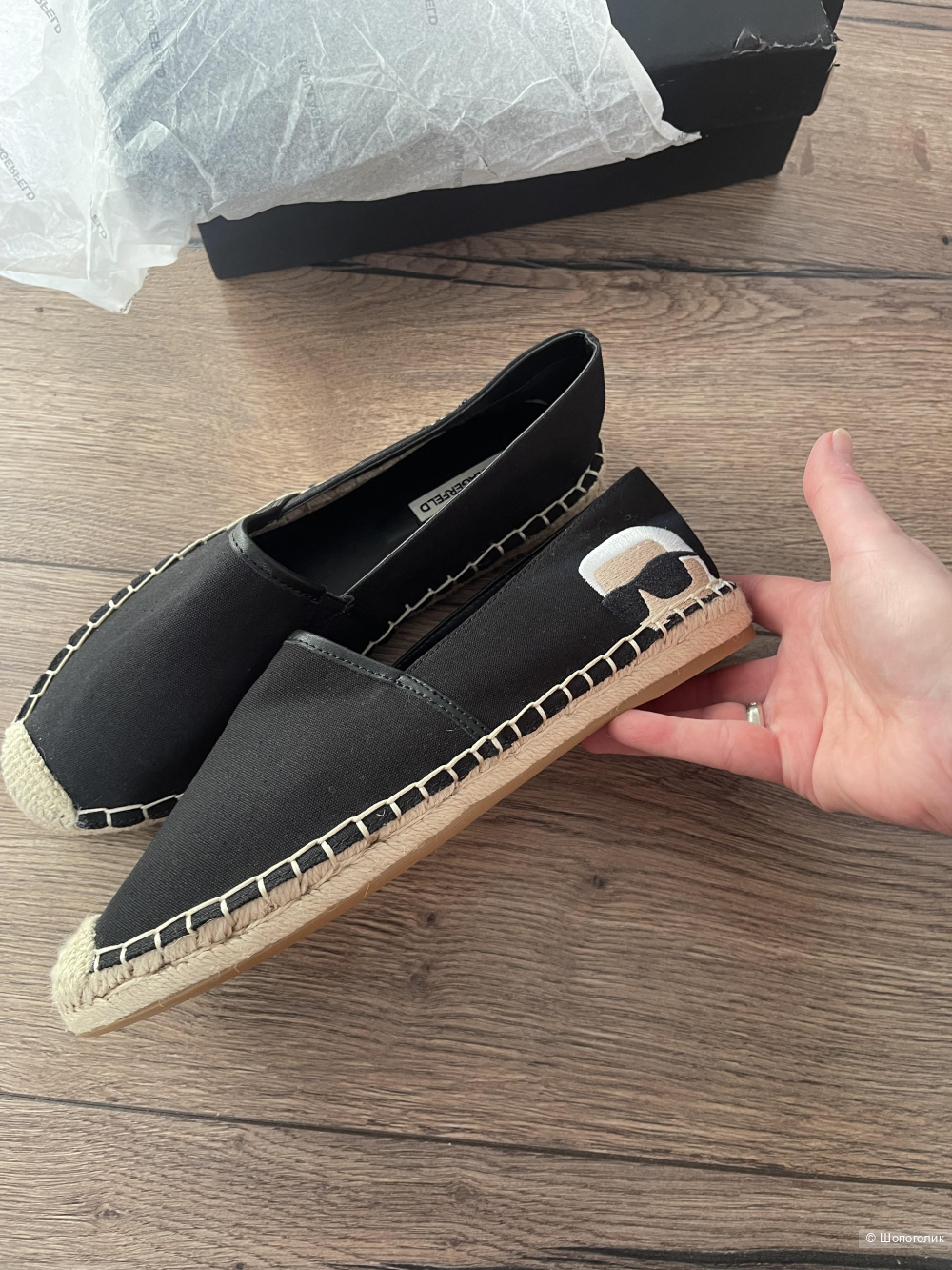Эспадрильи Karl Lagerfeld 7us, 5uk 38 eur.