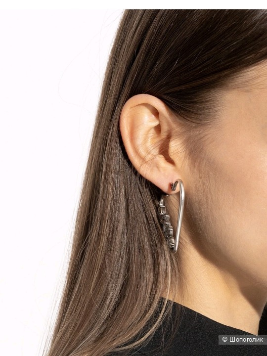 Серьги Saint Laurent