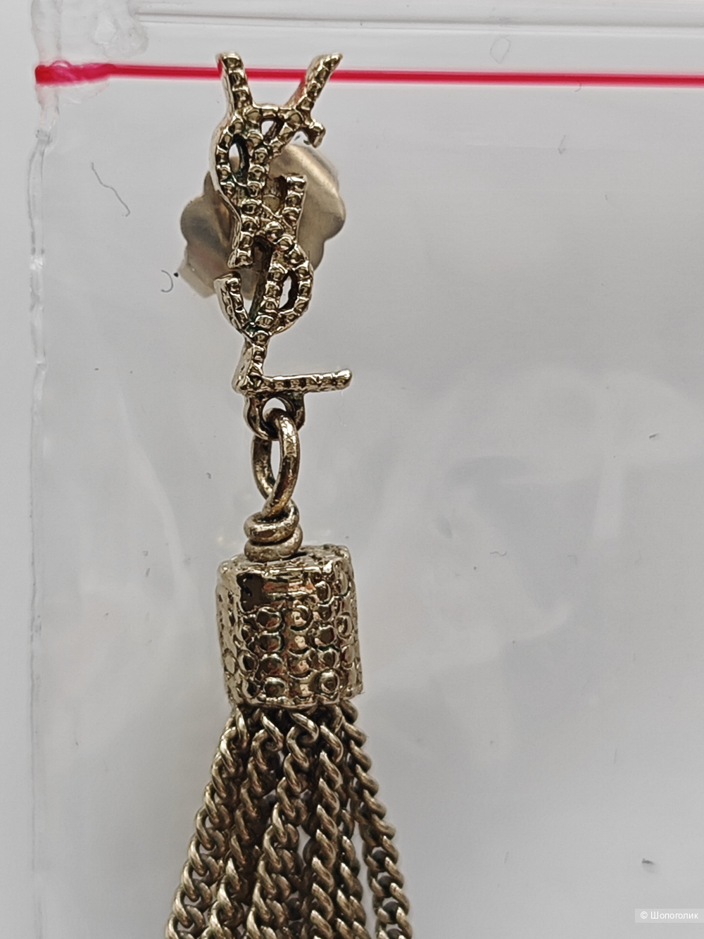 Серьги Saint Laurent