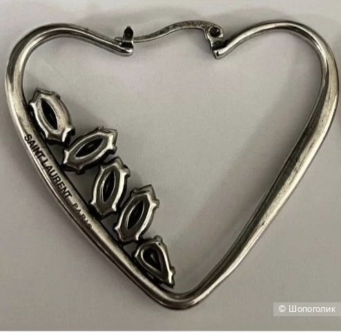 Серьги Saint Laurent