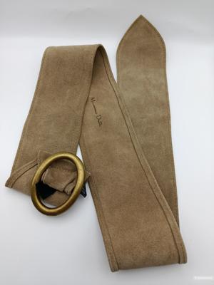 Ремень мягкий замшевый Massimo Dutti, 75см