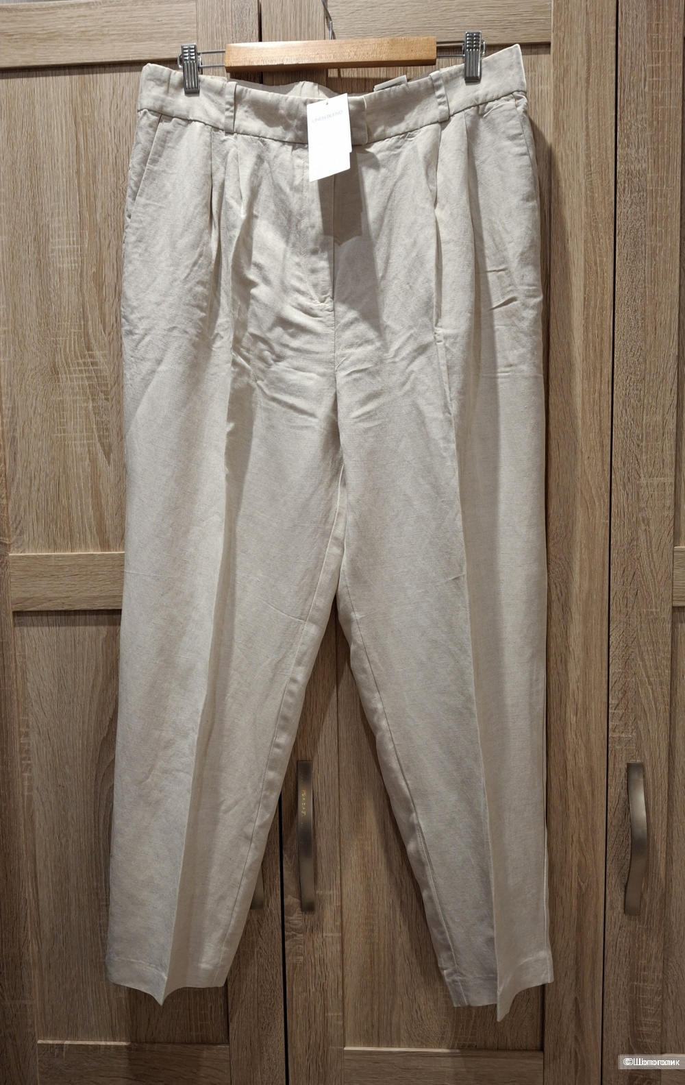 Льняные брюки H&M/48-52