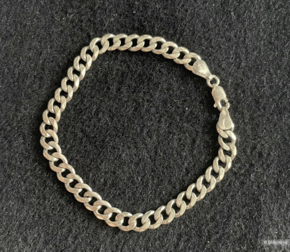 Браслет серебро Италиия