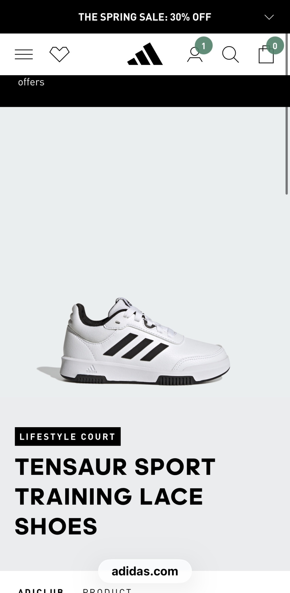 Кроссовки Adidas 39 размер