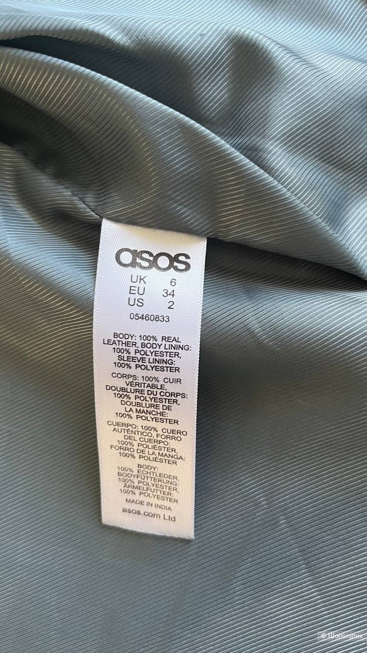 Кожаная куртка косуха ASOS на рус 42-44