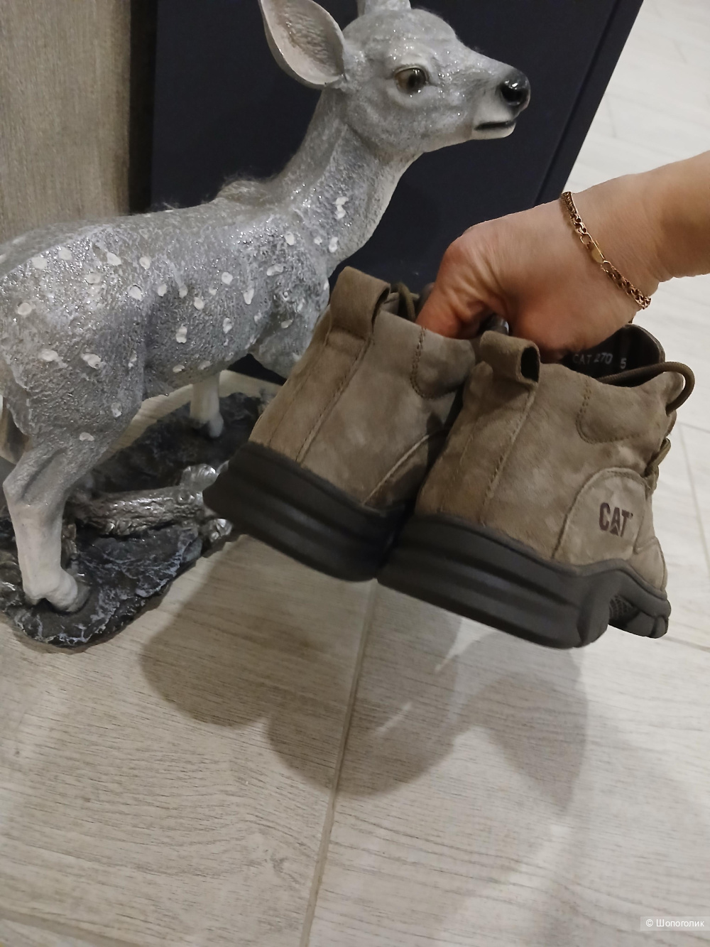 Ботинки CAT р.42+