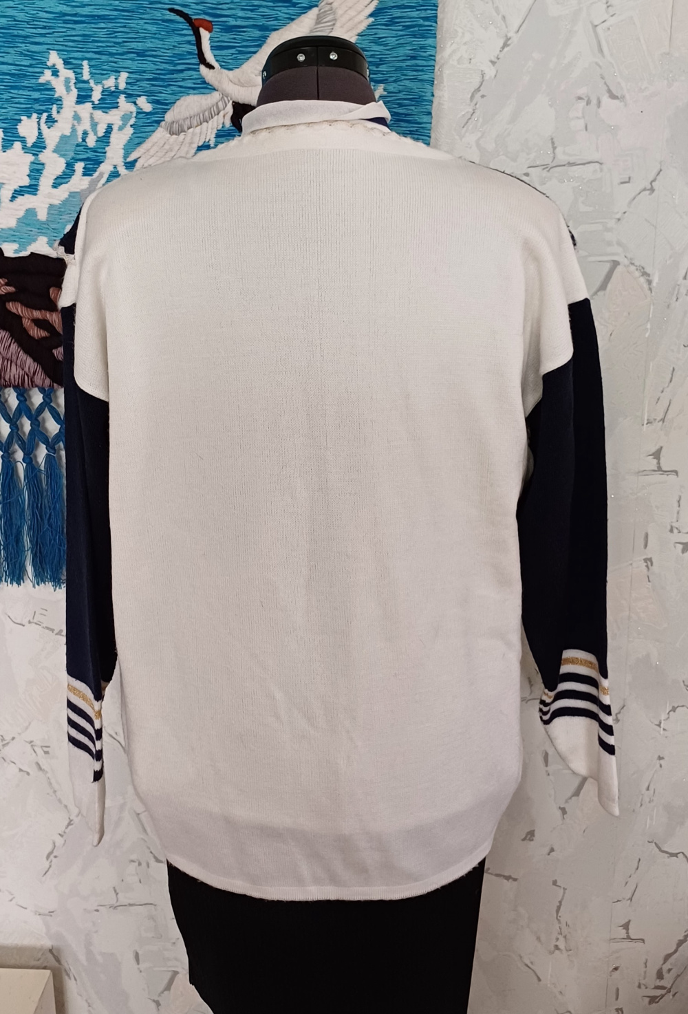 Джемпер с жилетом, no brand, L