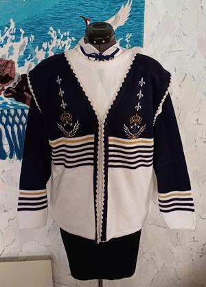 Джемпер с жилетом, no brand, L