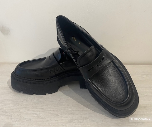 Лоферы Zara, Размер 38 EUR.