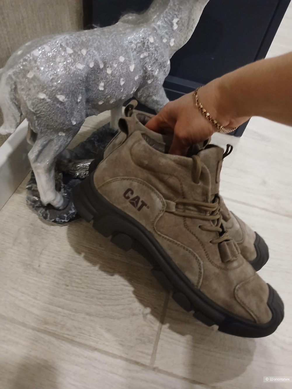 Ботинки CAT р.42+