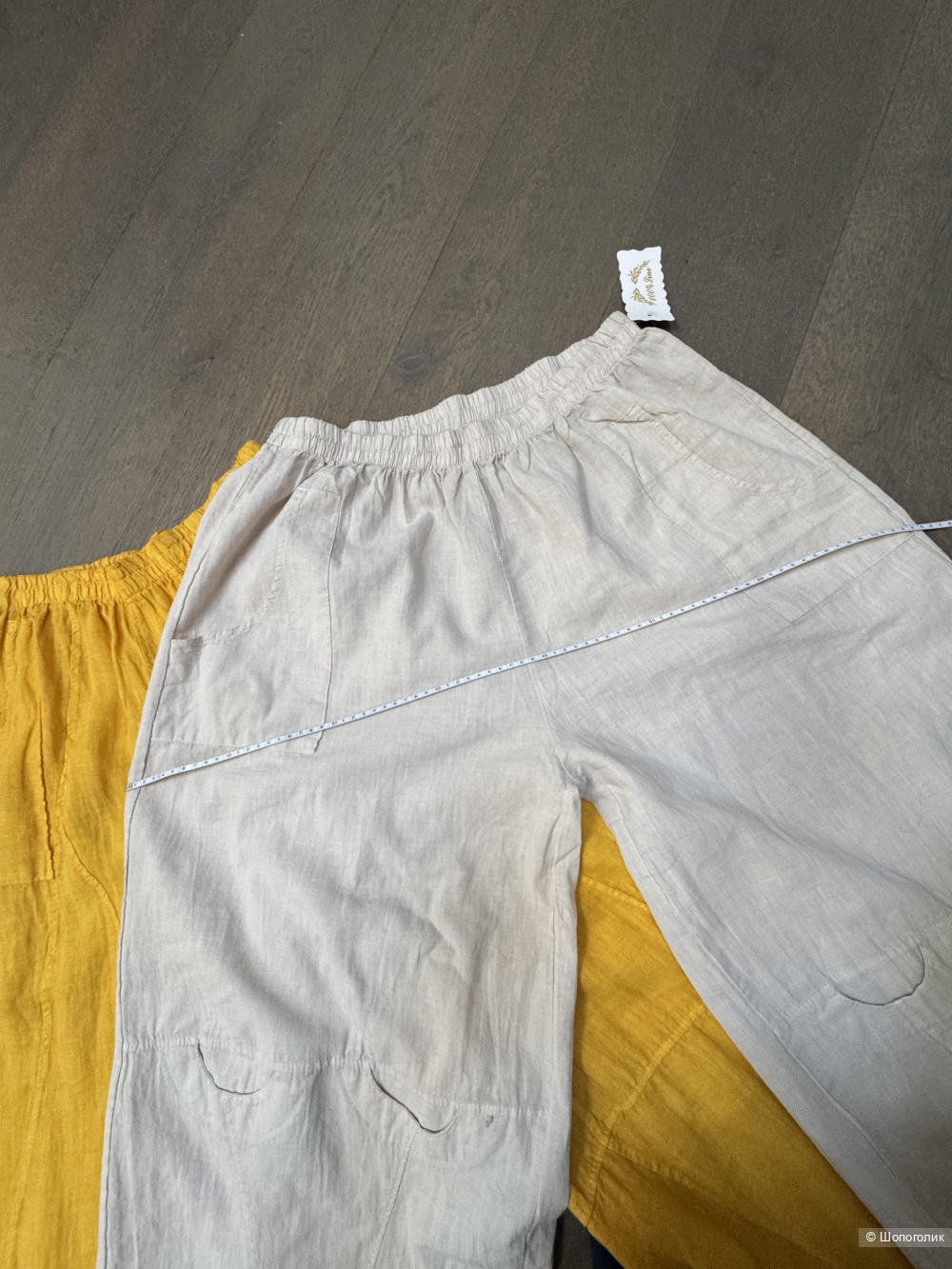 Сет брюки лен 100% lino и свитшот mumu, 48-54