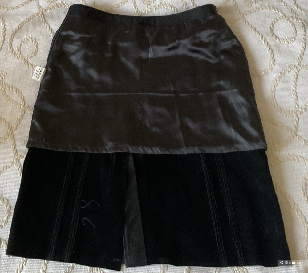 Кожаная  юбка Miss Etam,46-48