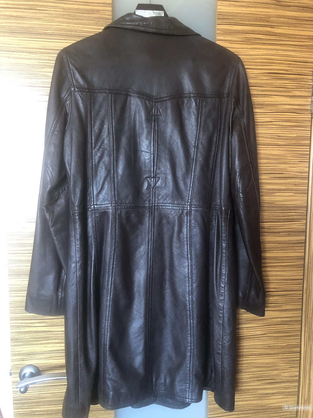 Плащ кожаный р.L(46–48)