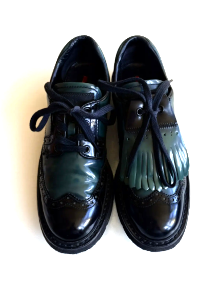 Prada, туфли инспекторы, размер 36