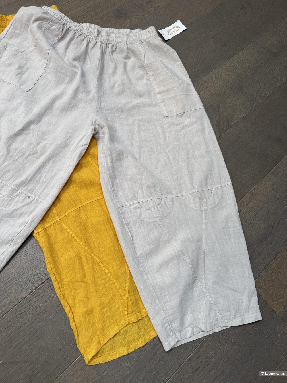 Брюки plus size лен Puro Lino, 48-54