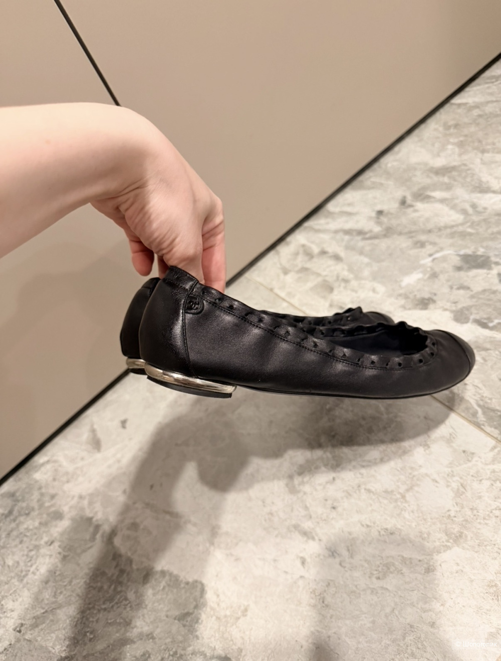 Балетки Chanel размер 39( на наш 38)