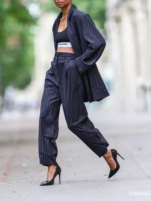 Шерстяные брюки Massimo Dutti/44-46