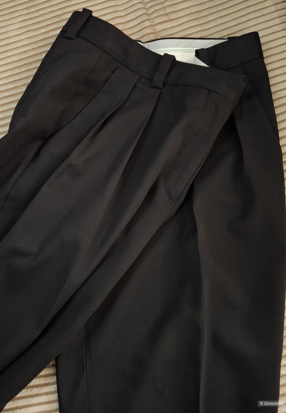 Шерстяные брюки Massimo Dutti/46