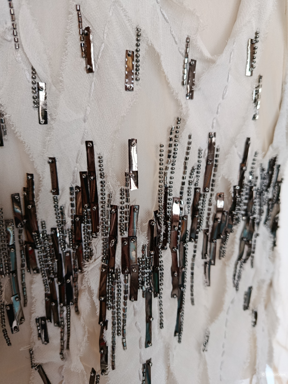 Блуза Max Mara первая линия расшитая, FR 42