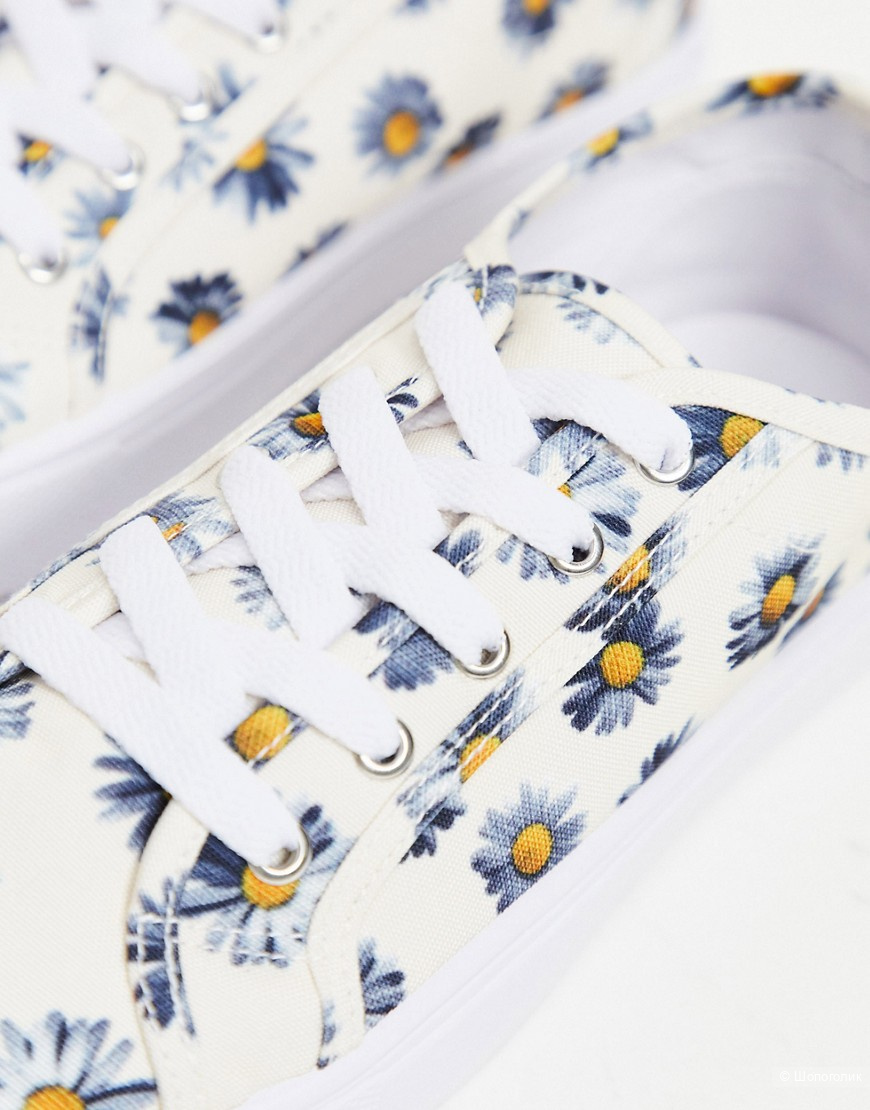 Кроссовки/кеды Dizzy от ASOS DESIGN, UK 5 (EU 38)