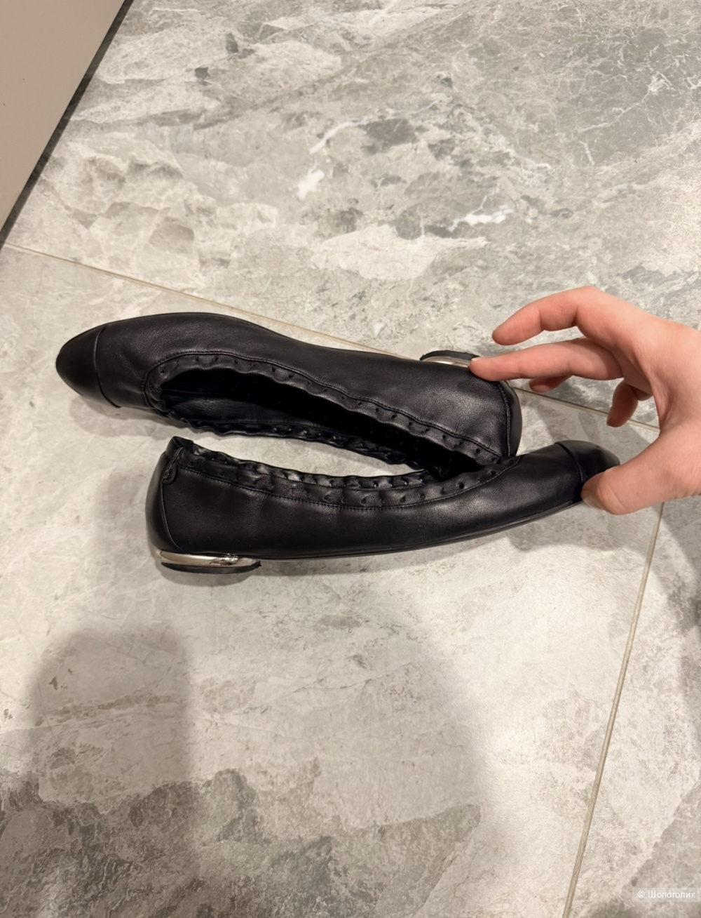 Балетки Chanel размер 39( на наш 38)