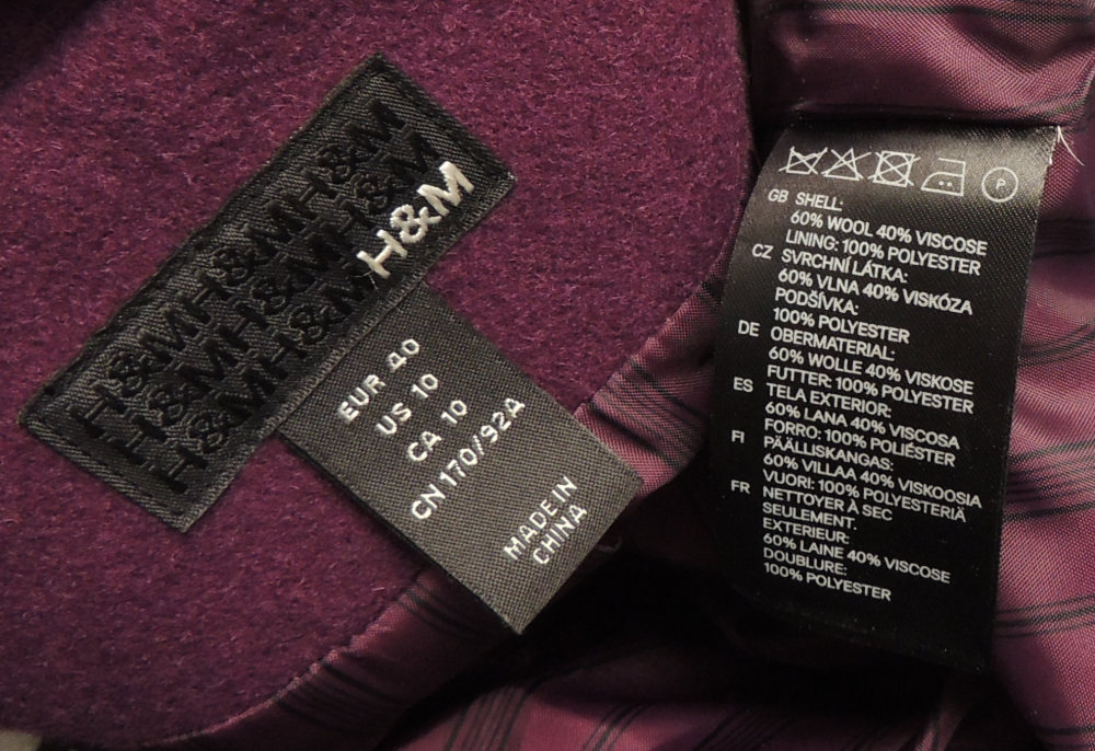 Полупальто H&M. 42-44 размер