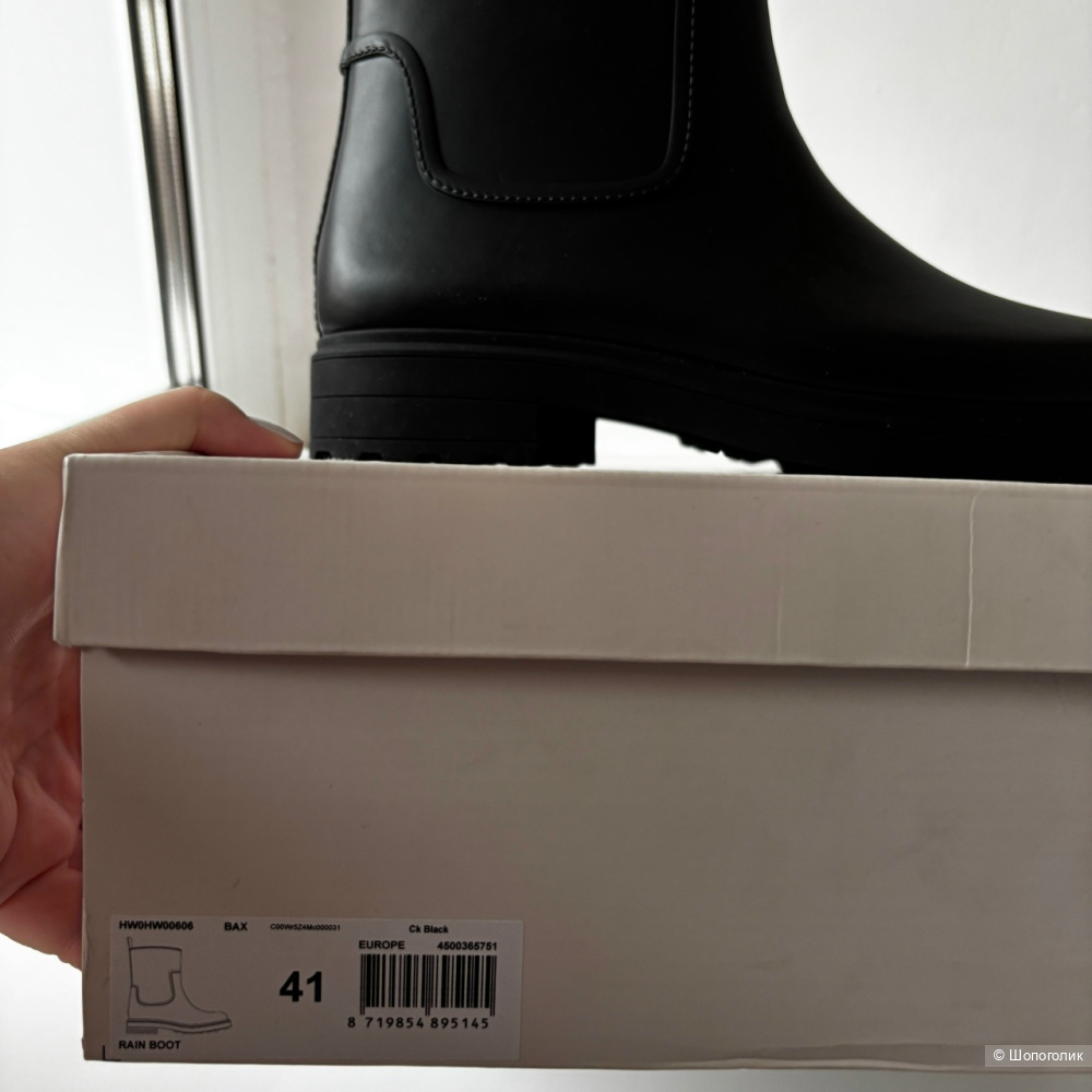 Сапоги резиновые Calvin Klein Размер: 41