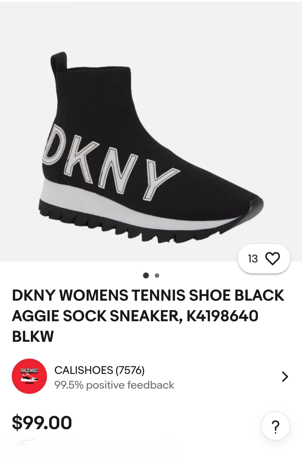 Кроссовки DKNY 37-37,5