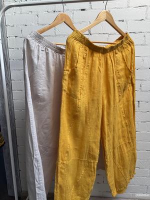 Брюки plus size лен Puro Lino, 48-54