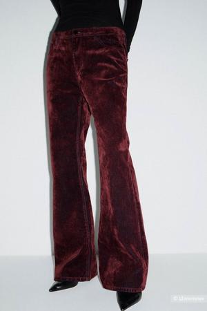 Джинсы клеш Lime с бархатистым эффектом, 38