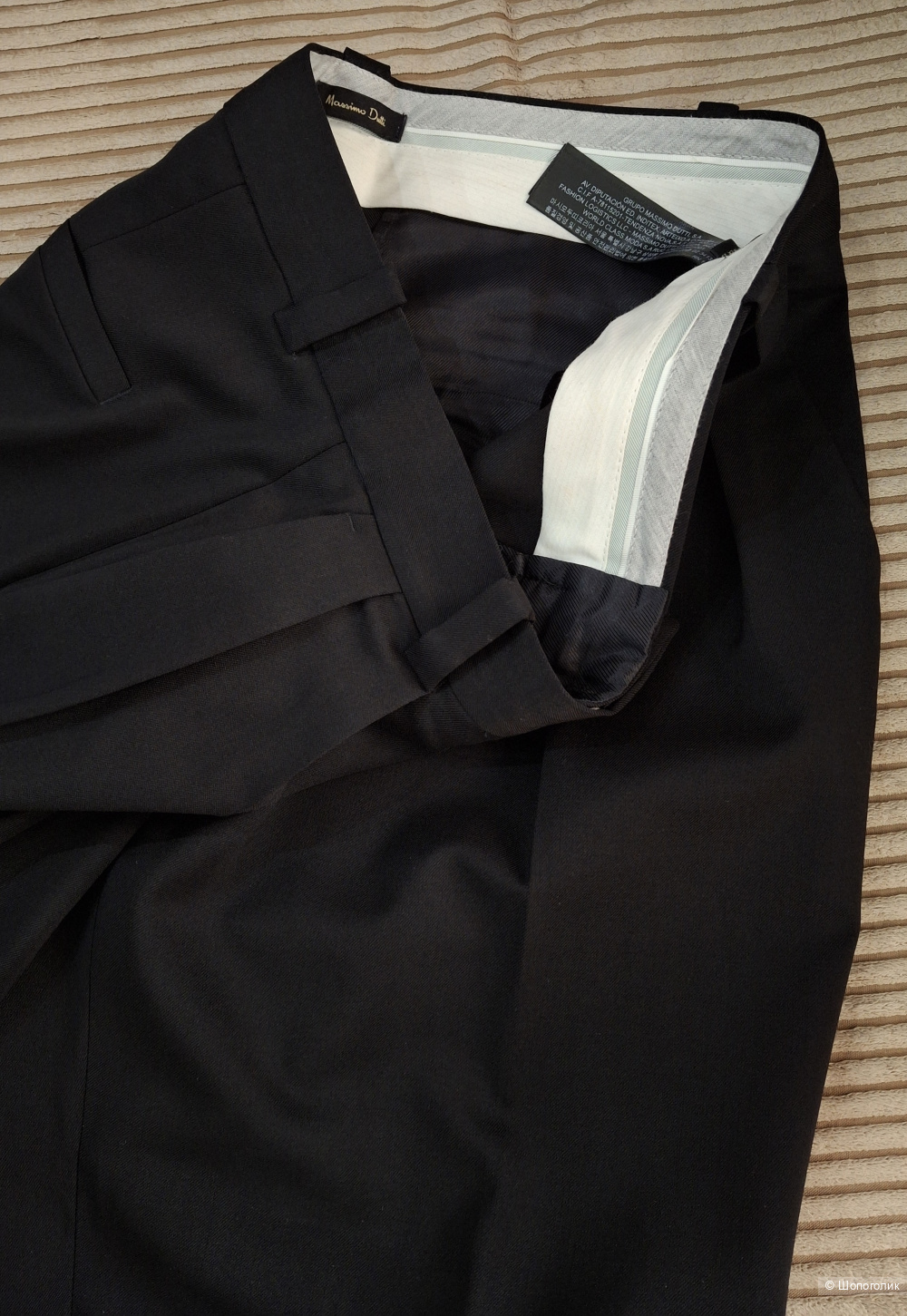 Шерстяные брюки Massimo Dutti/46