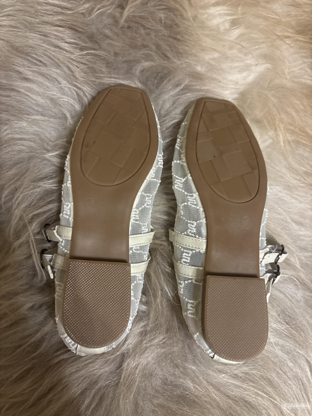 Балетки в стиле Miu Miu, размер 37