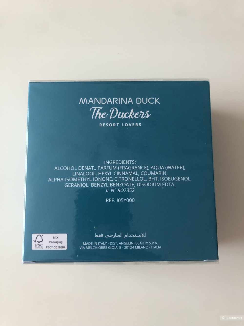 Туалетная вода MANDARINA DUCK Resort Lovers (100 ml)