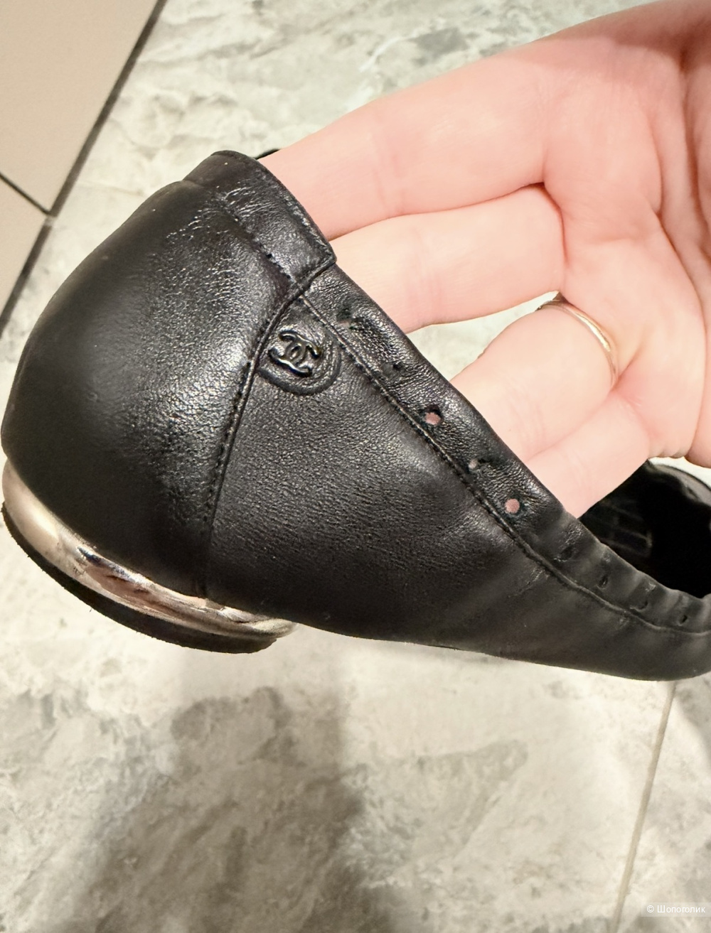Балетки Chanel размер 39( на наш 38)