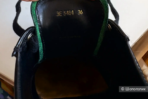 Prada, туфли инспекторы, размер 36