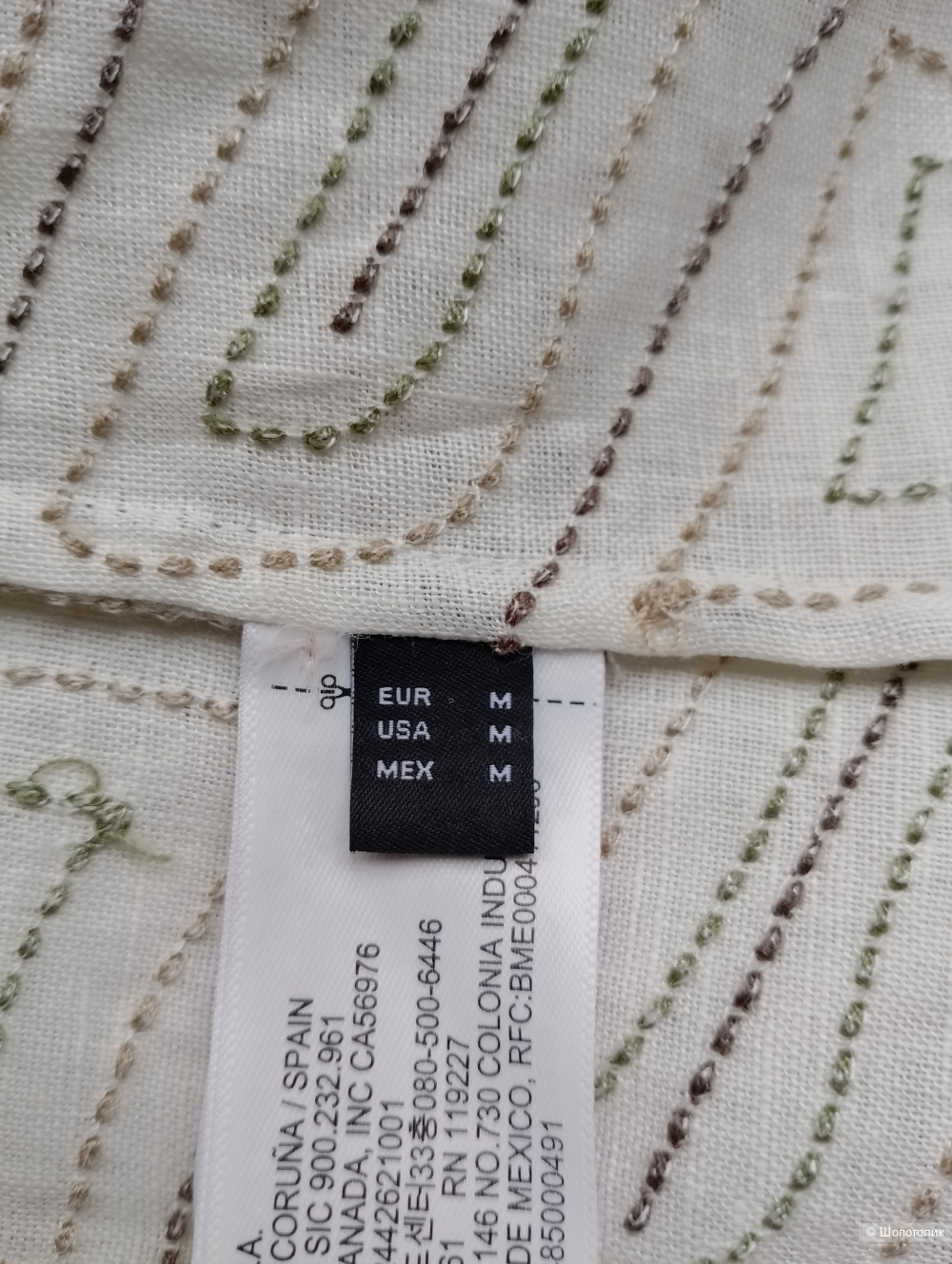 Massimo dutti костюм лен, М/ 40