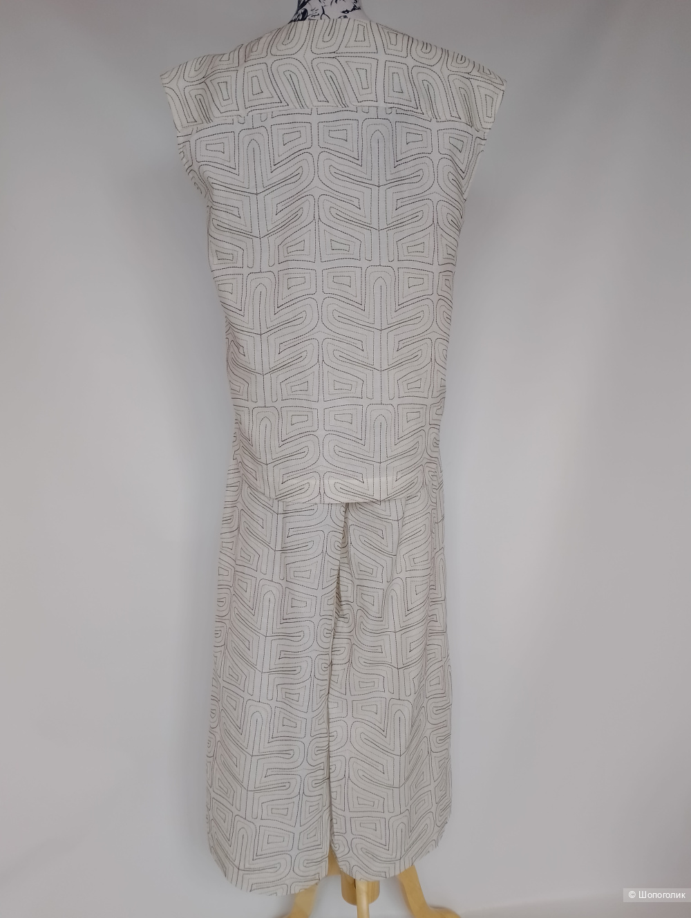 Massimo dutti костюм лен, М/ 40