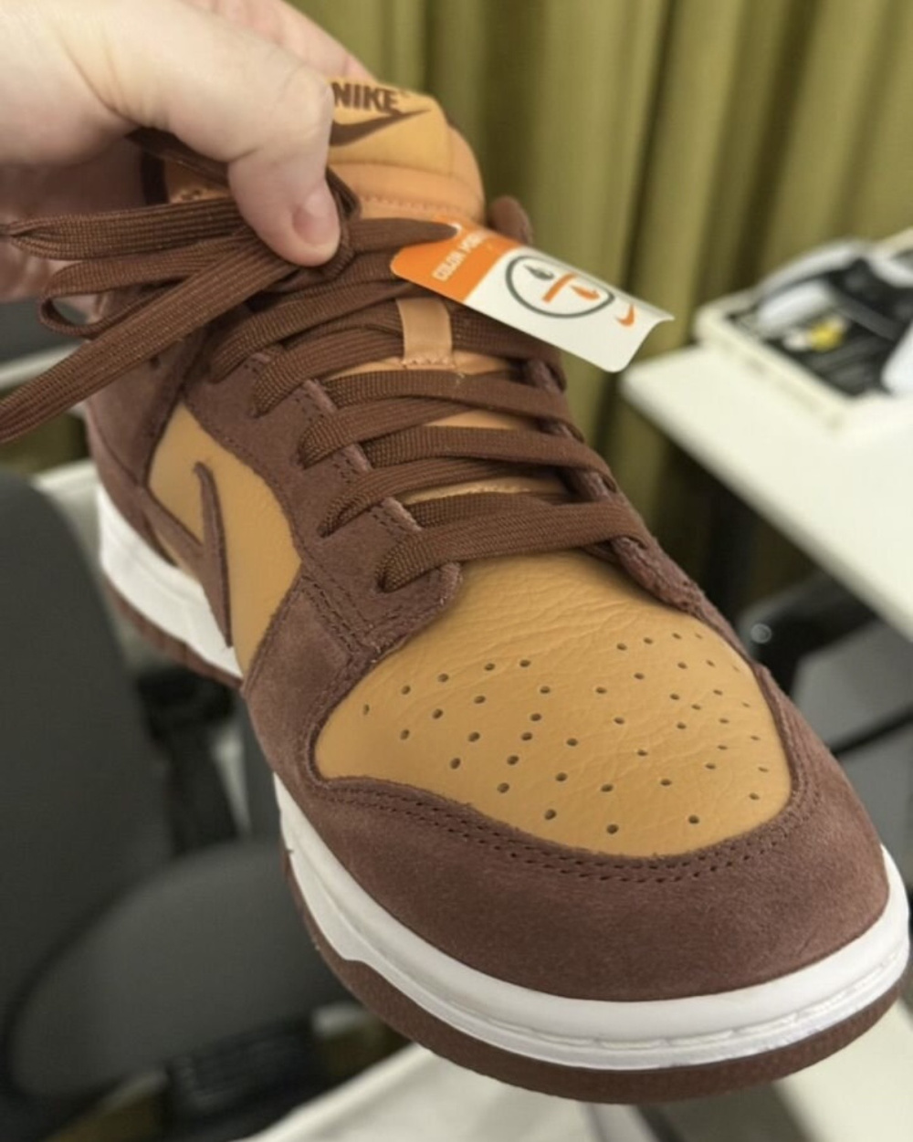 Nike dunk us 8,5 amber brown