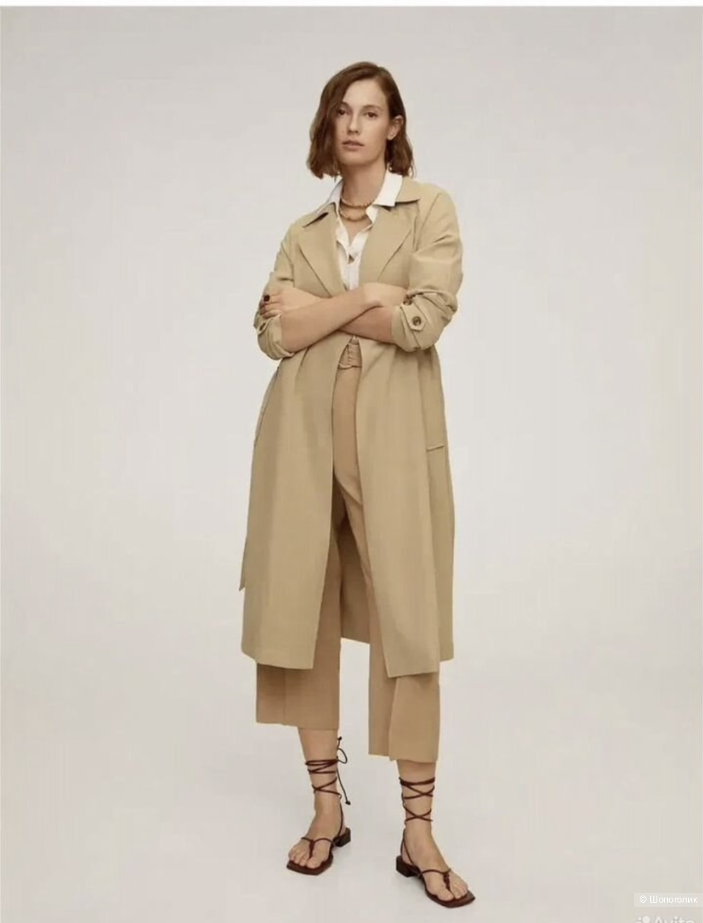 Тренч Mango 48 -50 размер