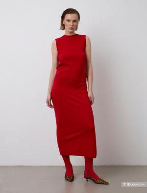 Комплект юбка и майка Idol из шерсти и кашемира, L