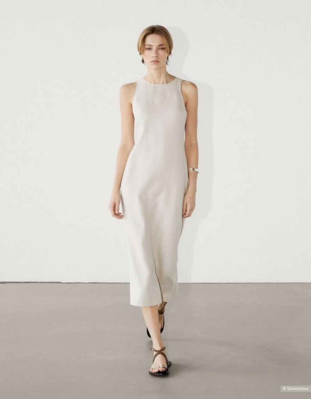 Платье massimo dutti льняное , M