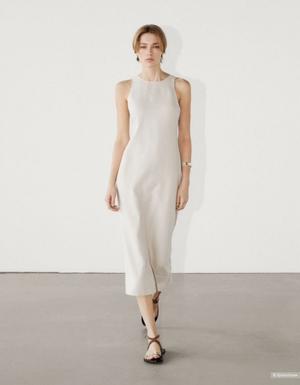 Платье massimo dutti льняное , M