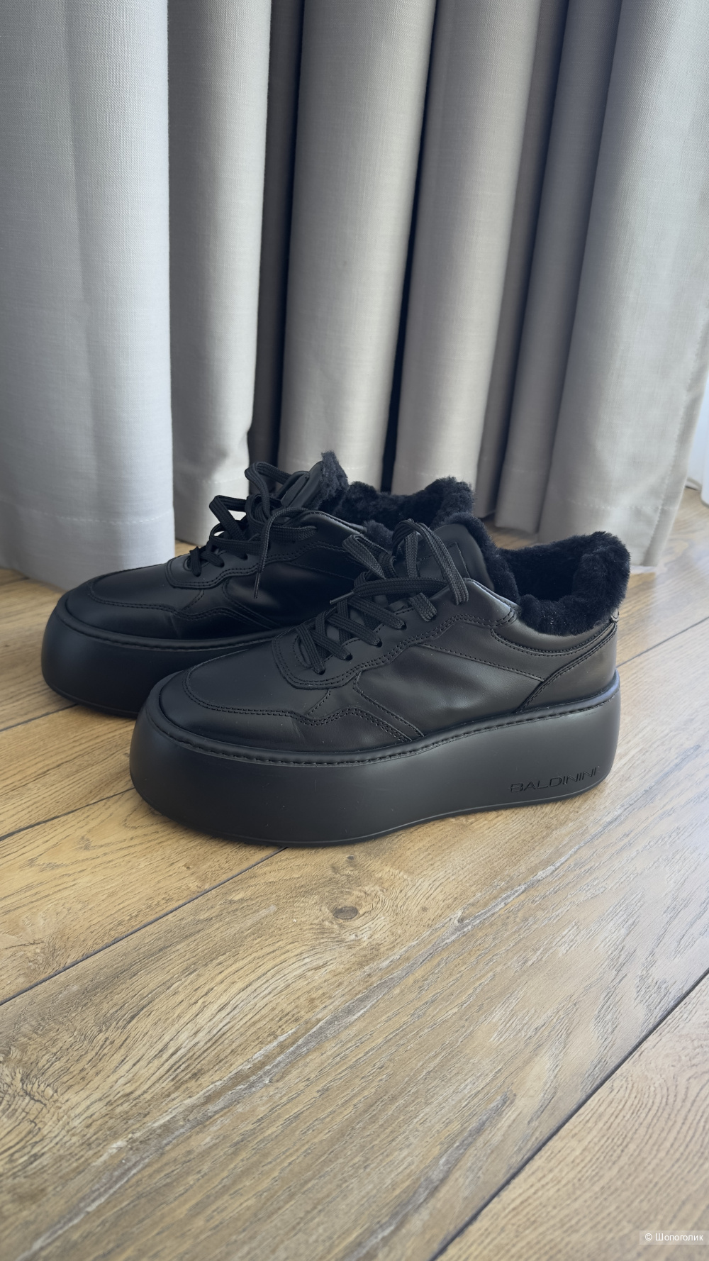 Кроссовки-кеды зимние Baldinini 39