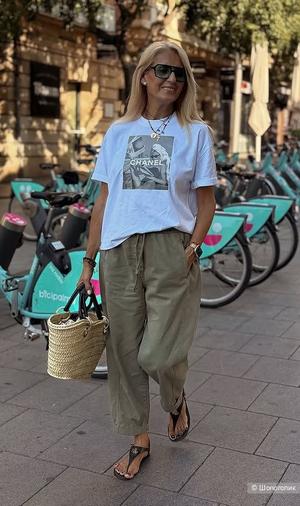 Льняные брюки H&M/L