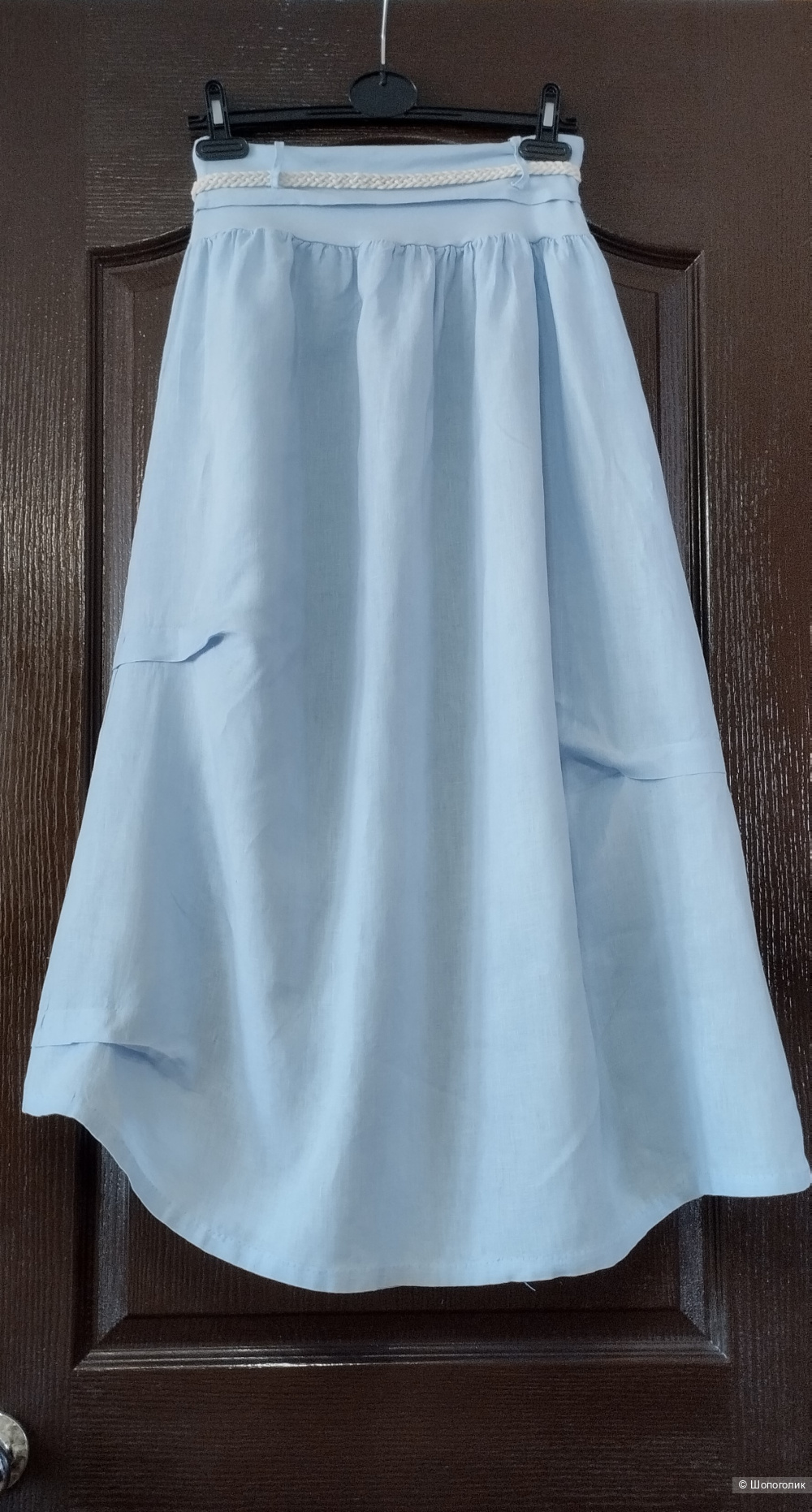 Юбка льняная made in Italy, М