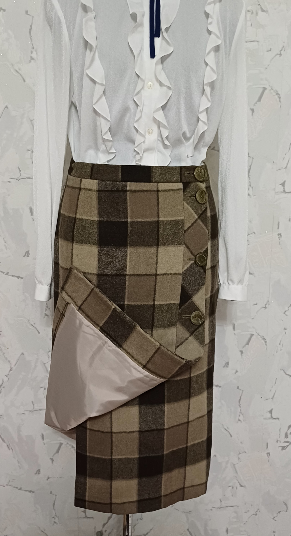 Шерстяная юбка Urbani, M