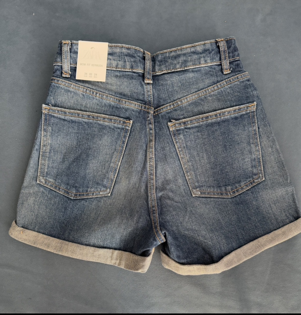 Джинсовые шорты ZARA, p. 34(26)