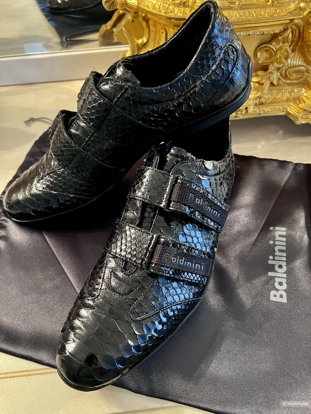 Ботинки Baldinini питон