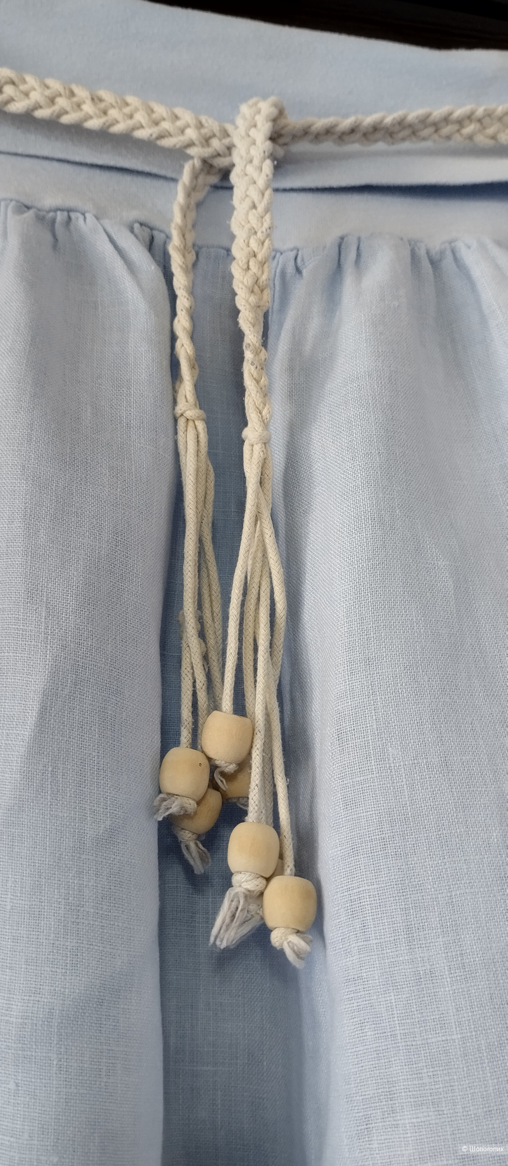 Юбка льняная made in Italy, М